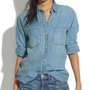 Madewell Linen Ex-Boyfriend Shirt